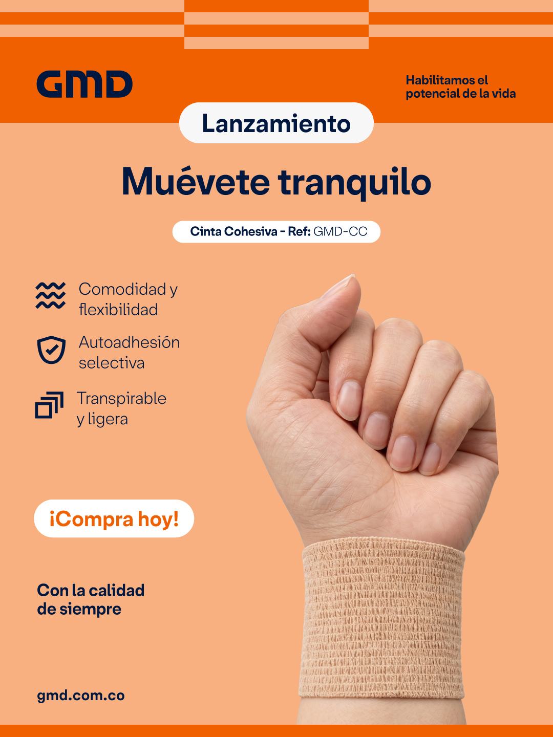 GMD_Cinta Cohesiva_2. Haga clic para ampliar la imagen