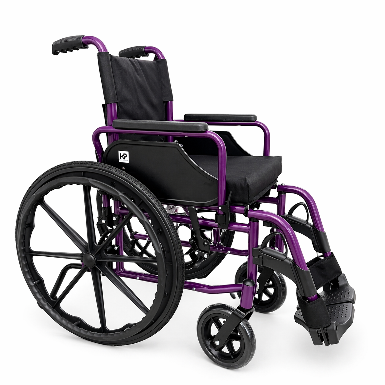 Silla ruedas pediátrica KP-9065 12-14 lado uva. Haga clic para ampliar la imagen