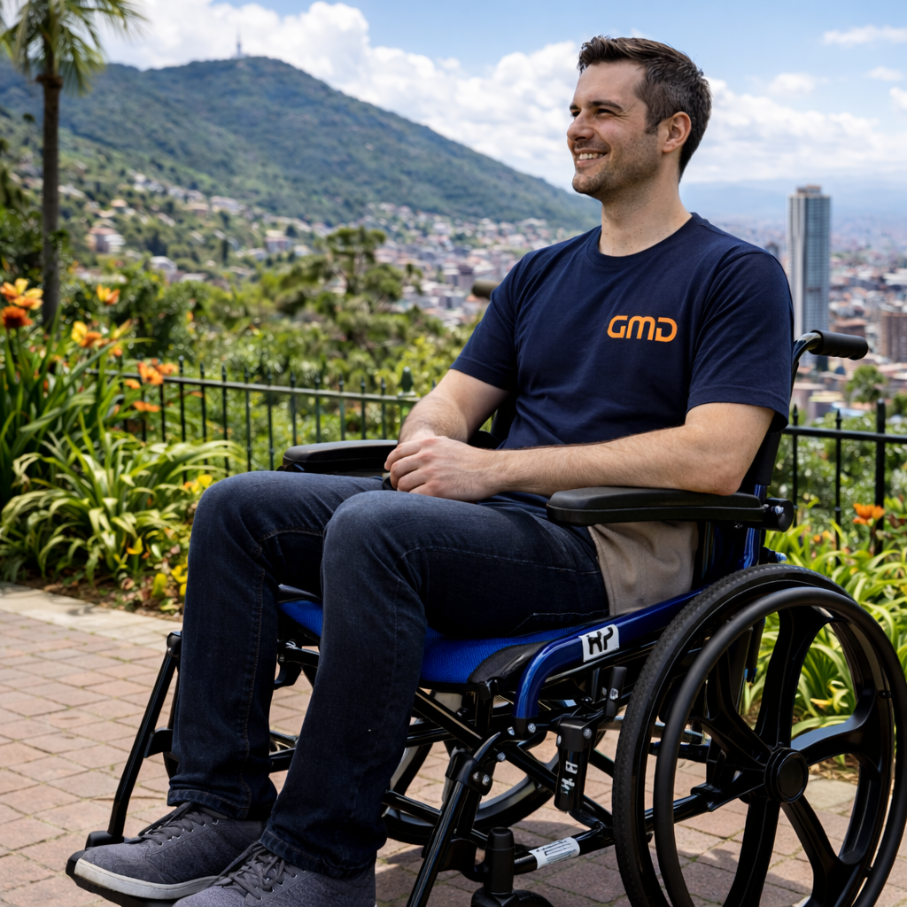 Silla Ruedas KBE9119 usuario. Haga clic para ampliar la imagen