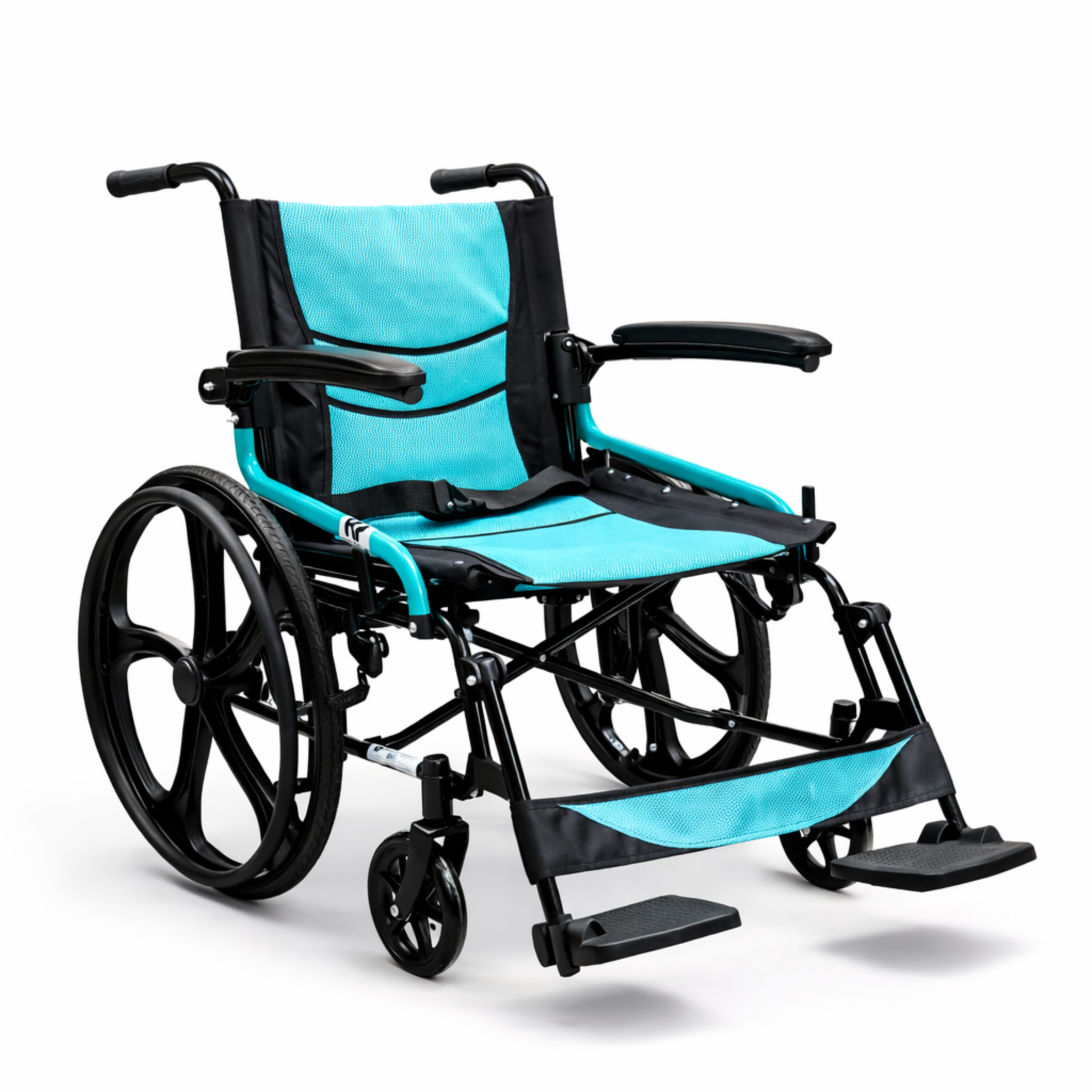 Silla de ruedas estandar KBE-9119. Haga clic para ampliar la imagen